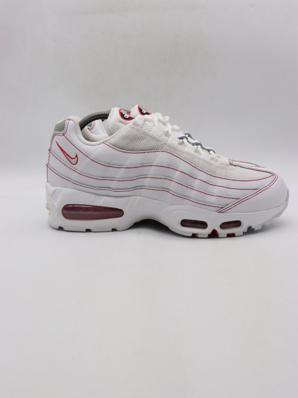 Nike Air Max 95 Men's Size 9.5 Big Bubble OG White University Red IB7936-100